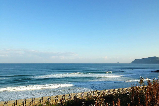 リーフとサンドの混在するポイント糸島 大口は ロングライドで楽しめる場所 福岡サーフィンポイント紹介 Fukunami サーフィン情報 小波乗りの福岡 ウォーク